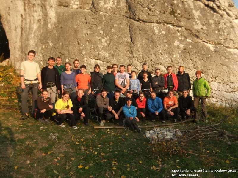 Spotkanie kursantów KW Kraków sezonu 2013-21
