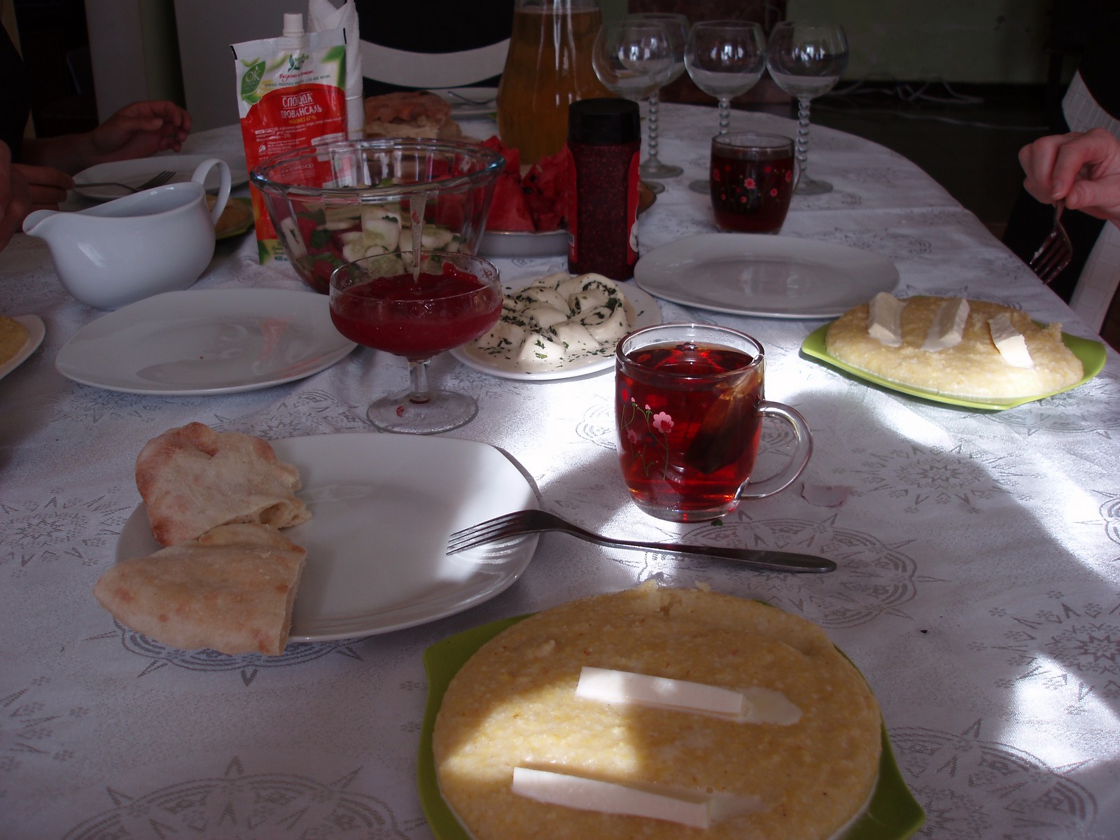 Gruzinskie domowe specjaly fot. W. Kurzyna