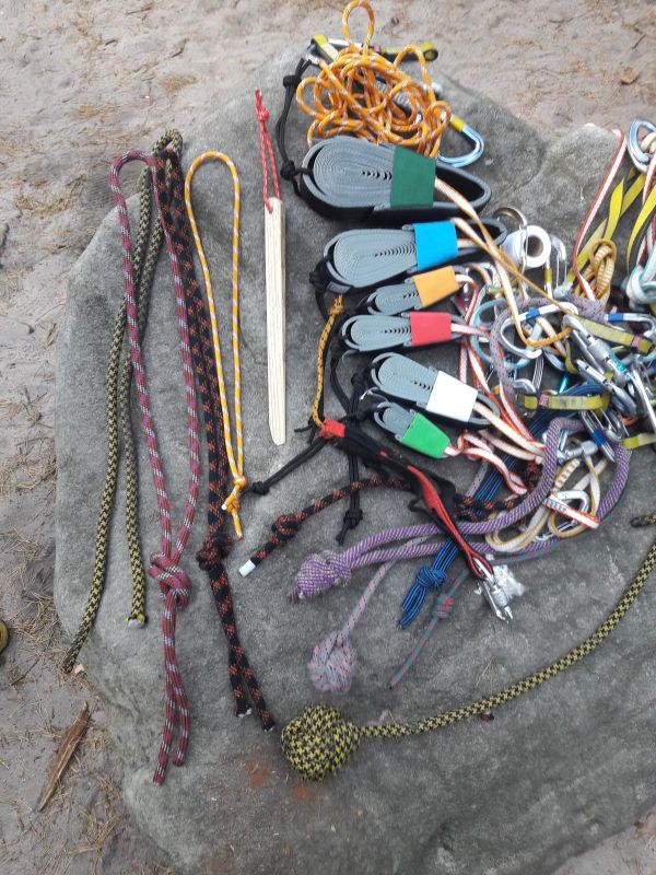 7 sprzęt do asekuracji