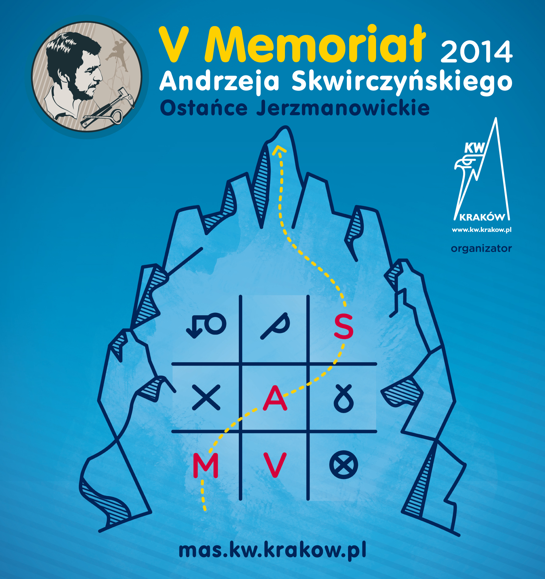 plakat MAS A3 2014 sama grafika