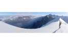 Kategoria B - Wspinaczka wysokogórska: Wyróżnienie (Pozakonkursowe): Wojciech Buchta B_16_B_A_w_dole_Chamonix_Alpy_Fraickie_trawers_Midi_-_Plan_2016-08-19